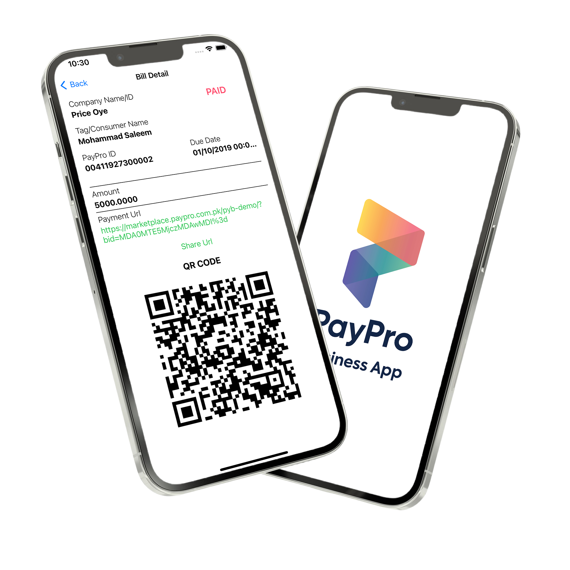 Invoices paypro